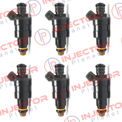 Bosch 0280150157 Jaguar 73230A  fuel injector set of 6